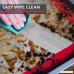 Non-Stick Silicone Baking Mat Toaster Oven Silicone Mat for Cooking Cookies Macarons Cakes Safe in Dishwasher Refrigerator Oven Microwave Freezer - B075TWFGTB